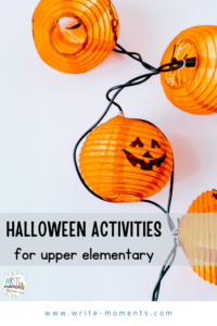 Halloween activities for upper elementary