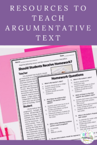 argumentative text resources