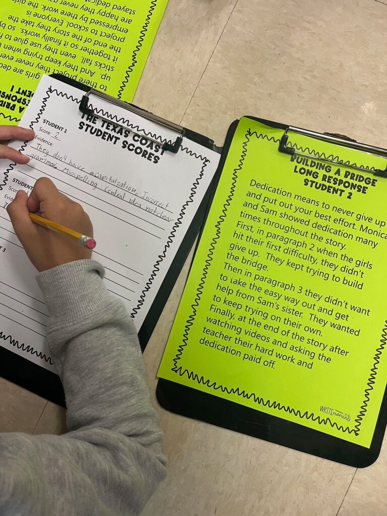 STAAR ECR practice
