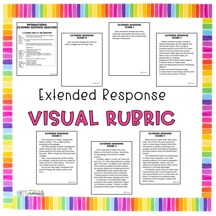 STAAR ECR Visual Rubric